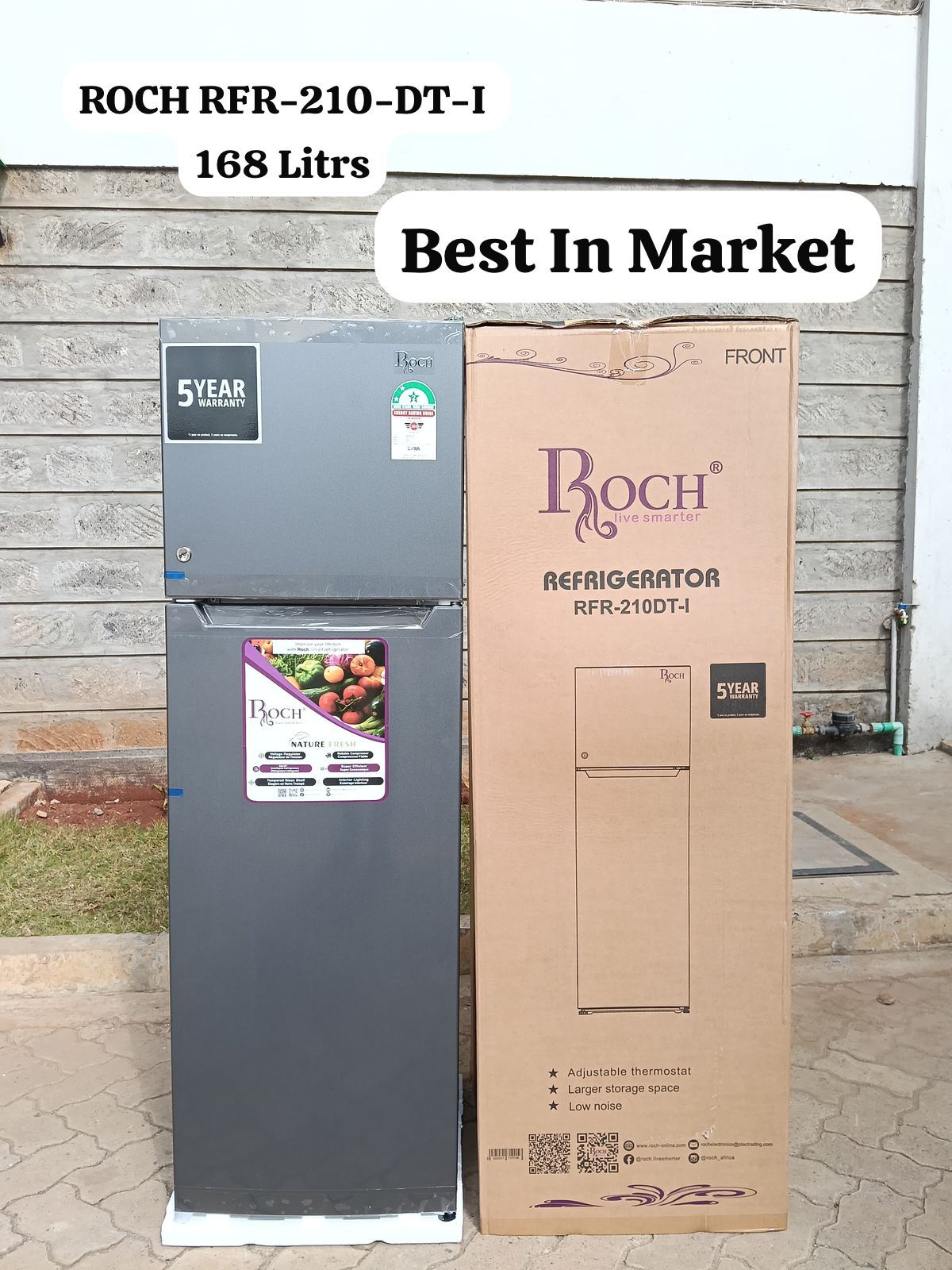 ROCH FRIDGE (RFR-210DT-I)